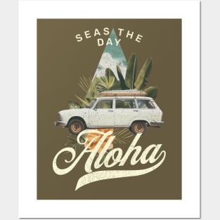 ALOHA- SEAS THE DAY Posters and Art